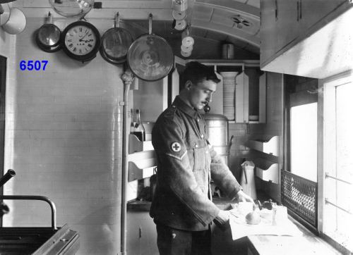 Great Eastern Railway Ambulance Train - Kitchen - Aug 1914