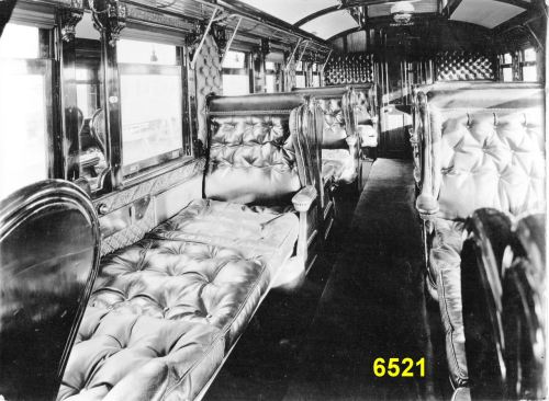 Staff Car arranged for sleeping.  Great Eastern Railway Ambulance Train, Aug 1914