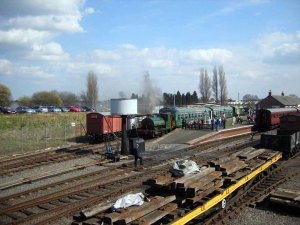 New Brownhills West Station at Easter, 2007.